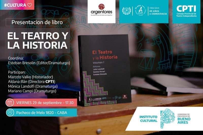 libro el teatro y la historia