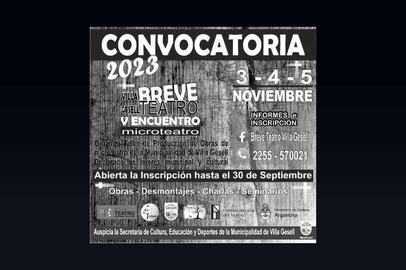 Microteatro en Villa Gesell