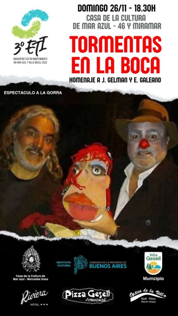 Tercer Encuentro de Teatro Independiente de Mar Azul y Villa Gesell