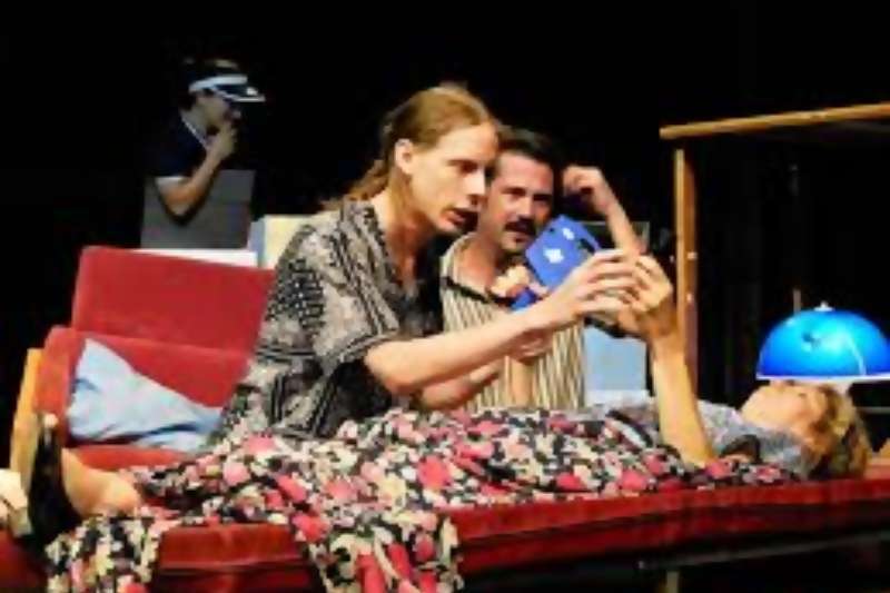 escena de la obra de teatro local cito