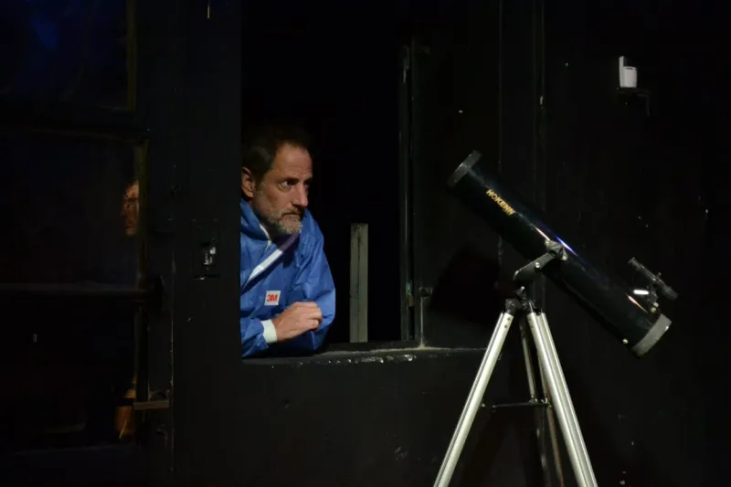 escena de la obra de teatro La diosa salvaje